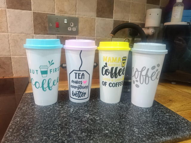 Reusable Hot Cups- Personalised 