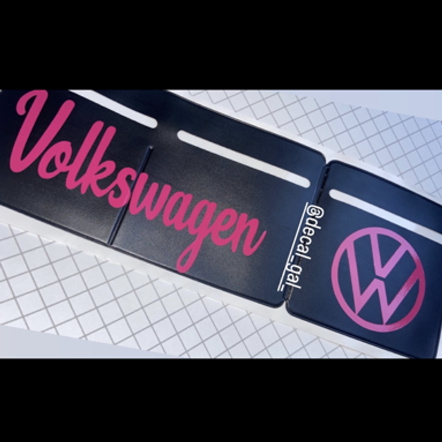 Volkswagen Script Disc Holder