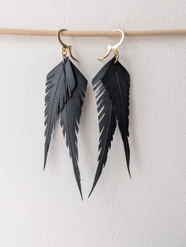 Boucle plume en chambre à air 