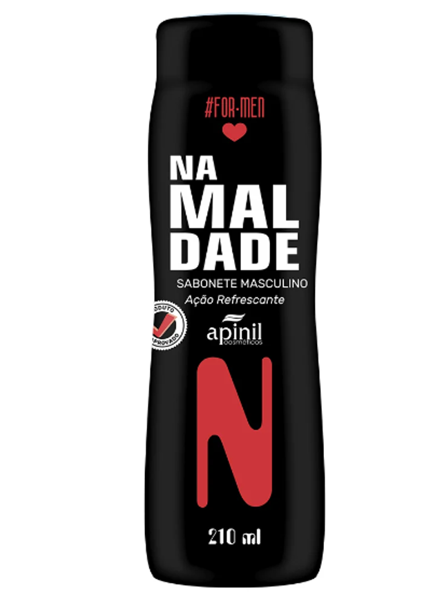 SABONETE MASCULINO NA MALDADE 210ML