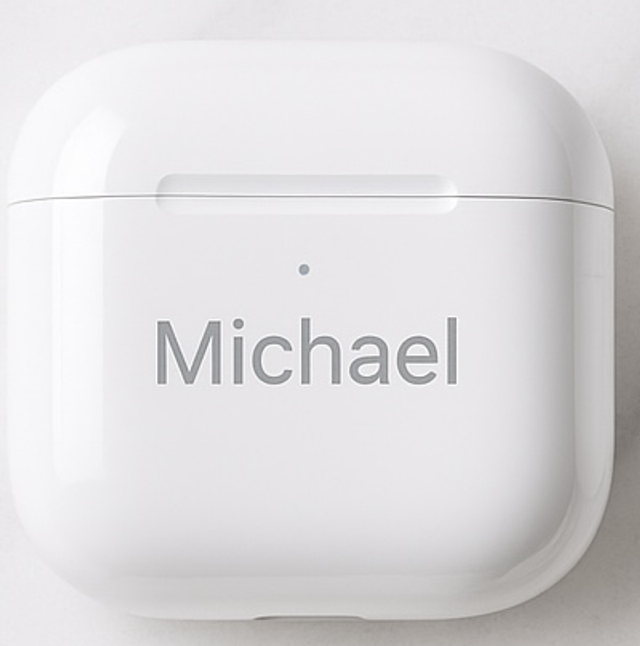 Apple AirPods Case Gravur – personalisiertes Ladecase mit Wunschmotiv