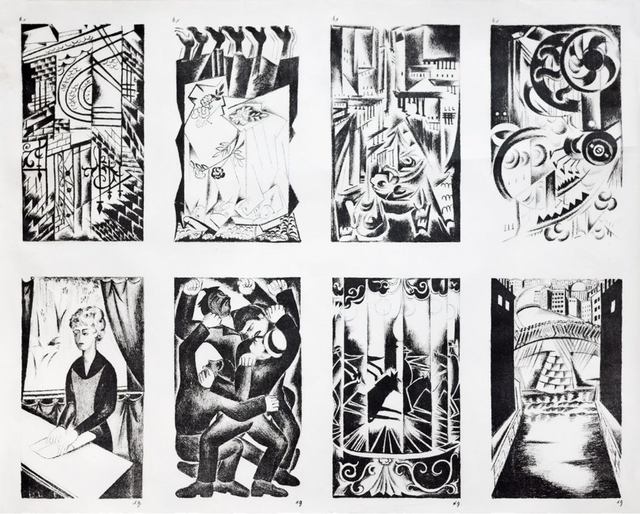 Gorod (La Cité), 1920.