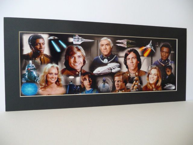 Battlestar Galactica Original Series Print