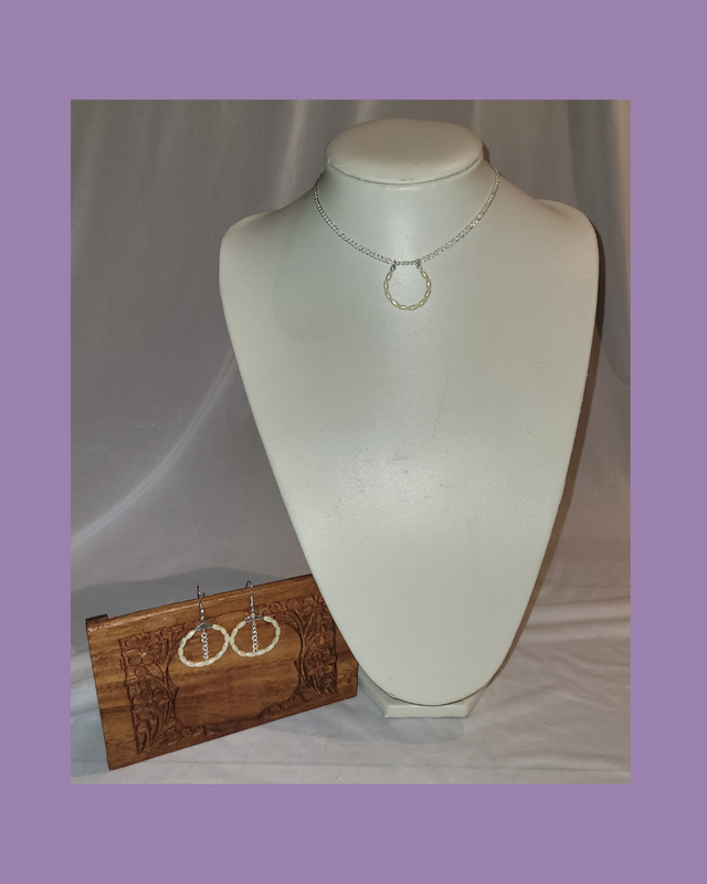 Pearl Earring &amp; Necklace Set