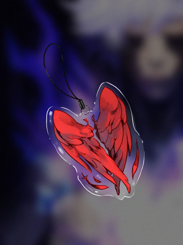 Pro hero Wings - Phone Charm 