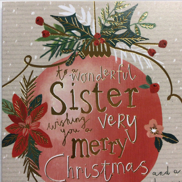 Christmas Sister (Bauble)GBCC