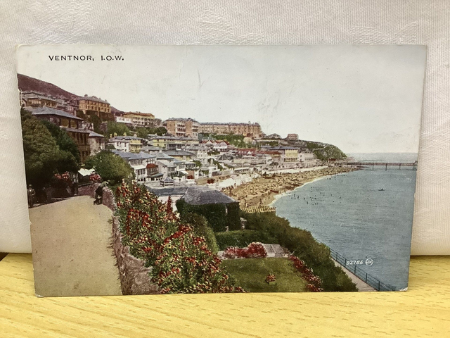 Ventnor, Isle of Wight, Posted 1926 Valentine&#039;s Valesque Series  rare postcard. Our Ref No. R777 £4.00