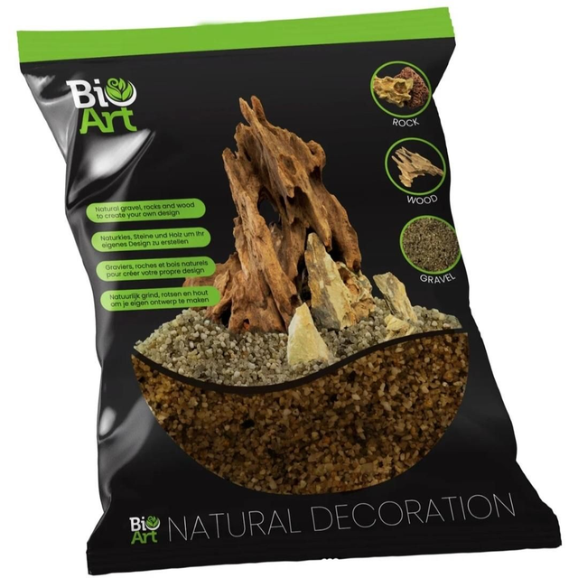Bio art gravel bruin 800gr 8715897349645