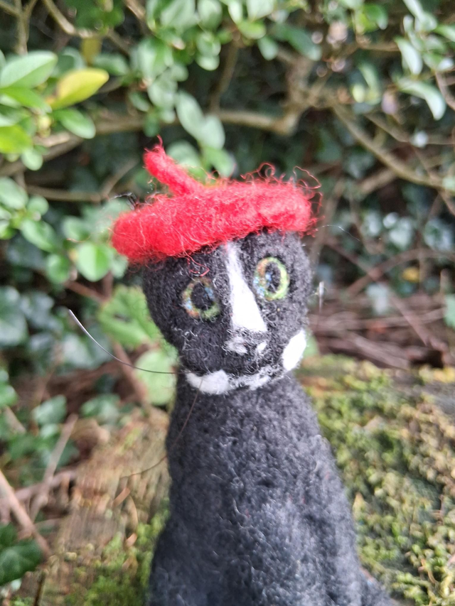 Needle Felt Le Chat