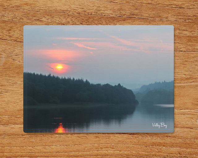 "Sunset at More Hall" Glass Worktop Saver