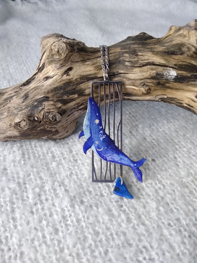 Collier Baleine Rêveuse