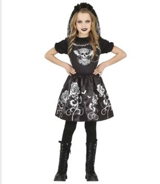 HALLOWEEN , 77645 GOTH DANCER, INFANTILE, 7 / 9 ANNI (1)