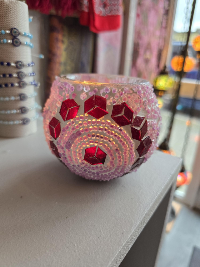 Mosaic Candle Holder