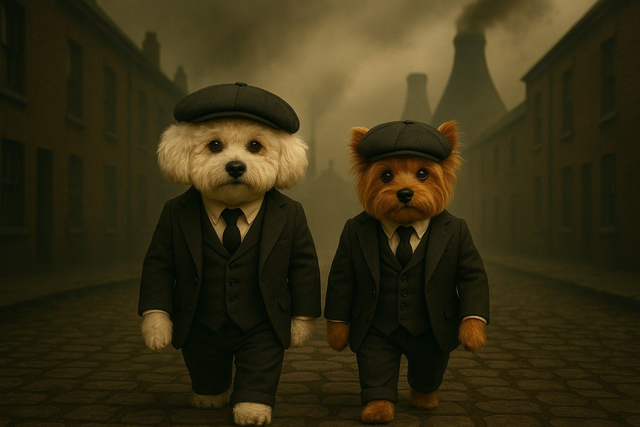 A Duo Of Peaky Pooches