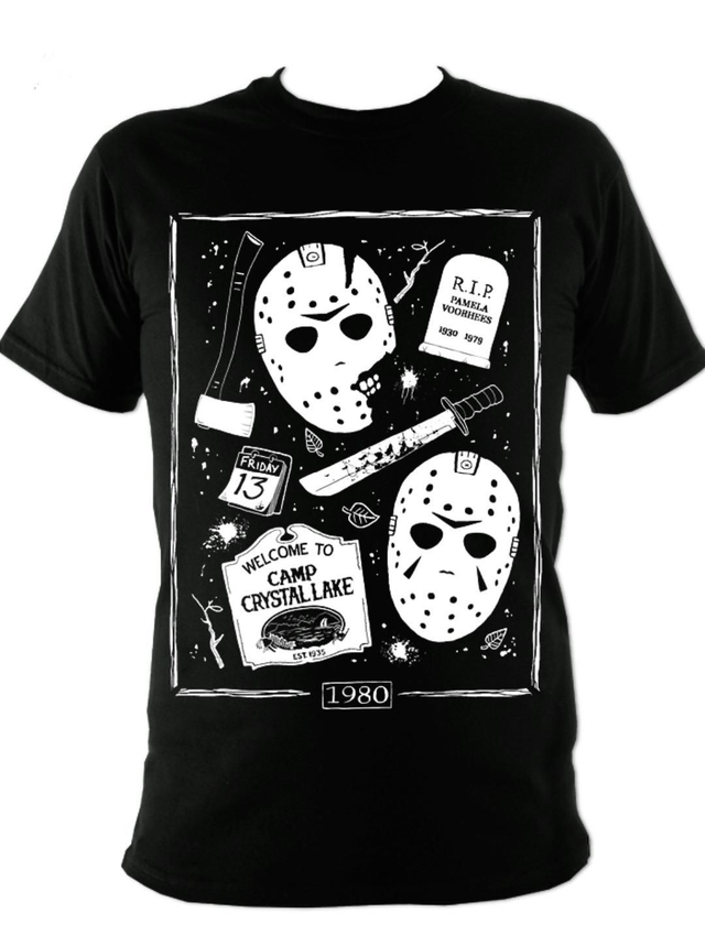 Jason Voorhees Collage T-shirt