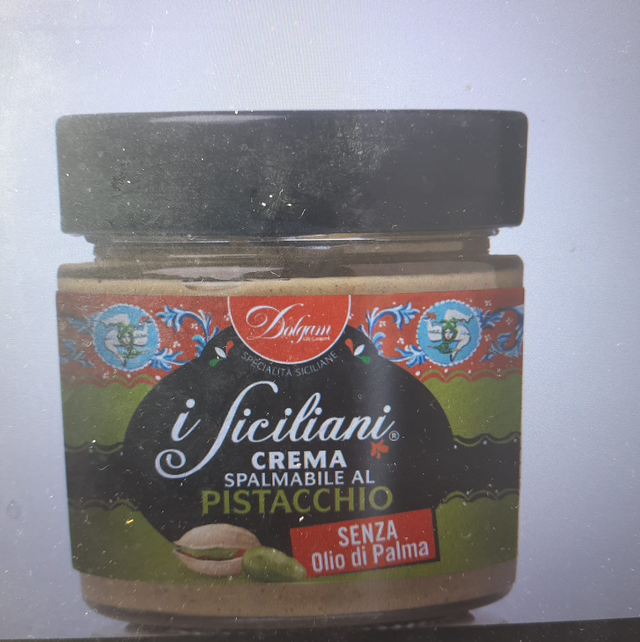 Crema di pistacchio i Siciliani 