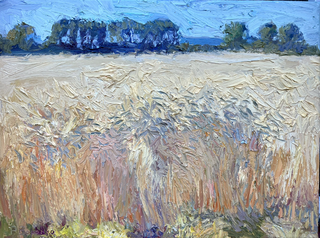 „Zum Horizont der Kindheit“ – Öl auf Leinwand, 60 × 80 cm | 2025