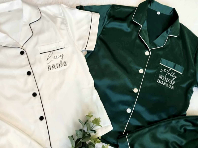 Silk Short Sleeve PJ Set