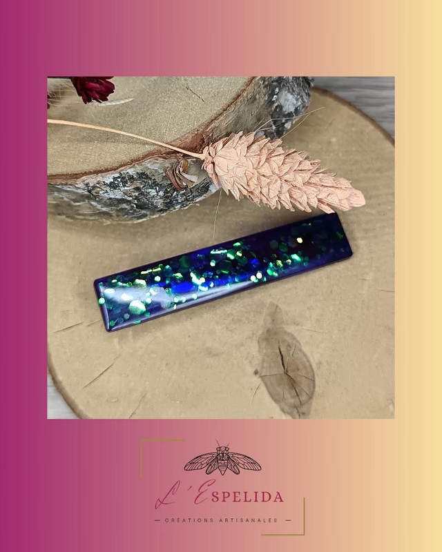 Barrette rectangulaire 