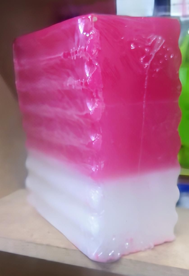 Soap Loaf Slice - Hibiscus &amp; Coconut Water 