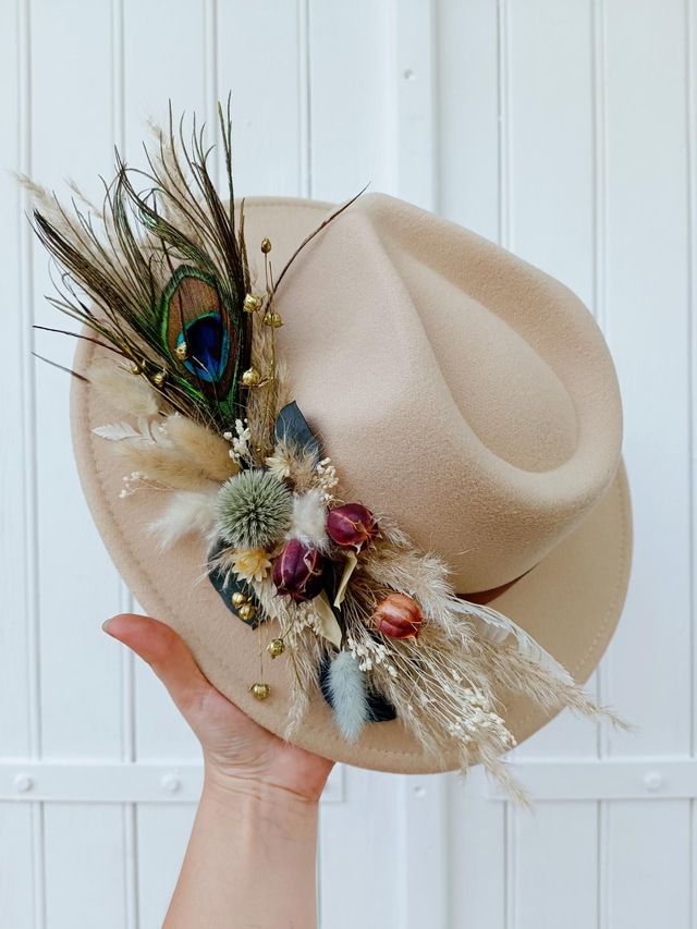 Chapeau Fedora Beige 