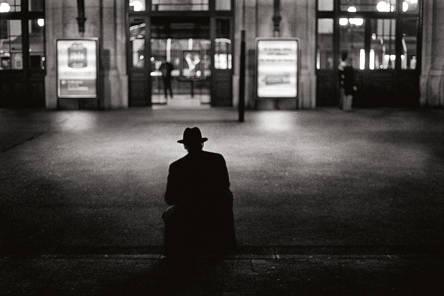 Photo "Gare" sur support rigide 3mm