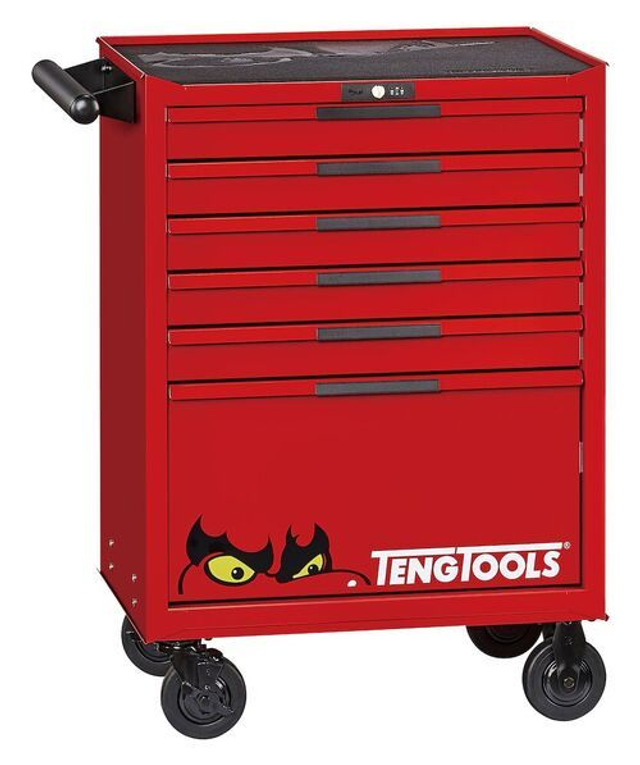 26&quot; PRO35™ roller cabinet 6 drawers red  TSW26R6