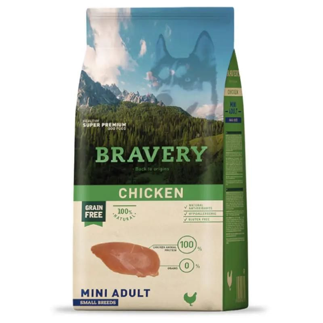 Bravery Pollo Mini Adulto – 7Kg