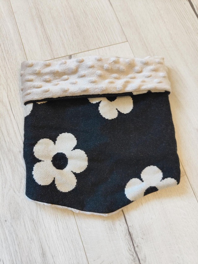 Tour de cou chaud 0-5ans fleurs 