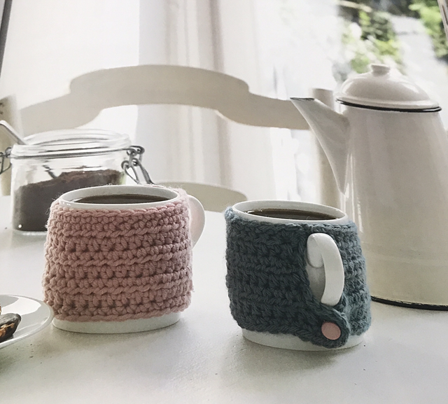 Mug Warmers - Crochet Pattern - CRD09