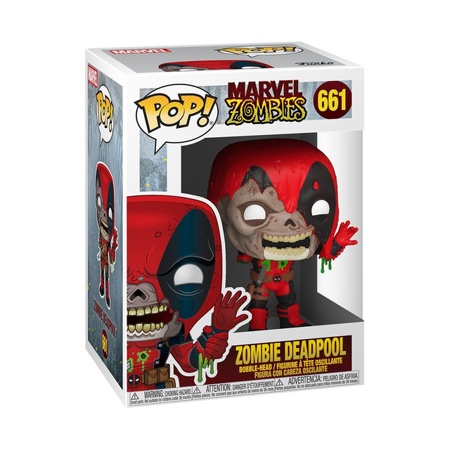 Funko - Marvel Zombie Deadpool  9 cm POP!