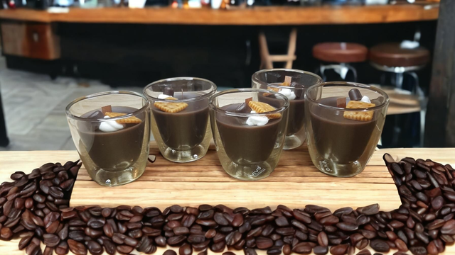 Bougie &quot;Café gourmand&quot;