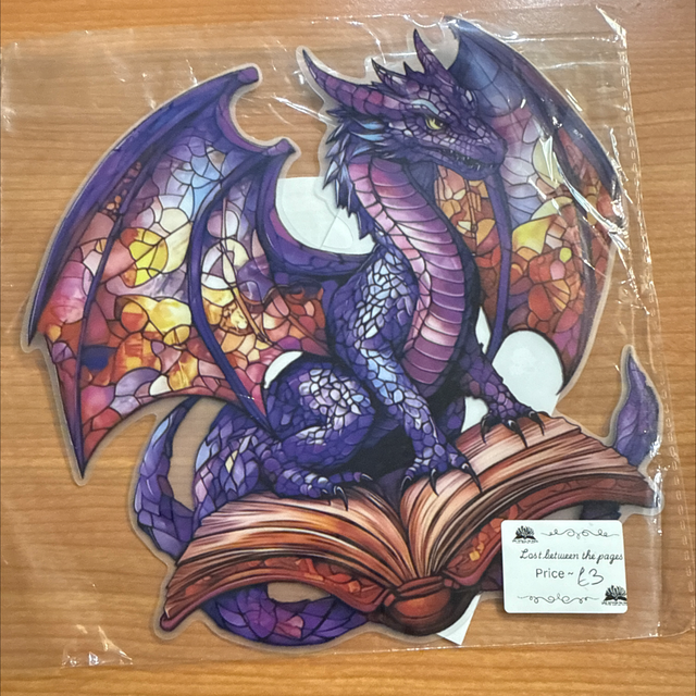 Dragon window decal