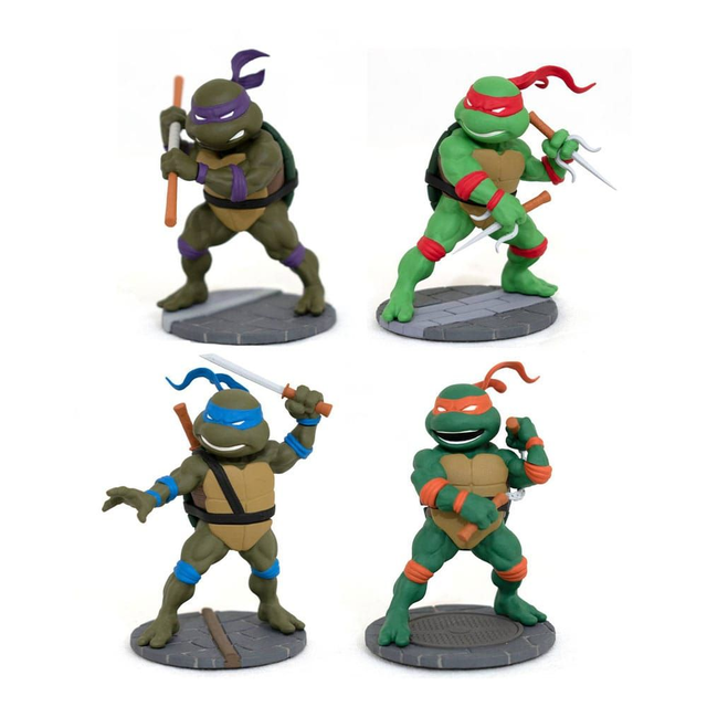 Teenage Mutant Ninja Turtles: D-Formz Mini Figures 4-Pack SDCC 2023 Exclusive 5 cm