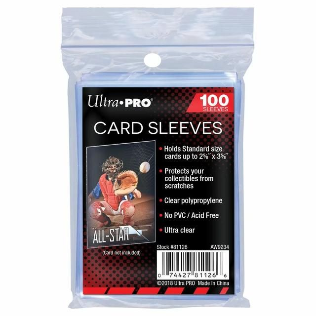 Ultra Pro Soft Card Sleeves Clear Penny Protector Pack 100pk