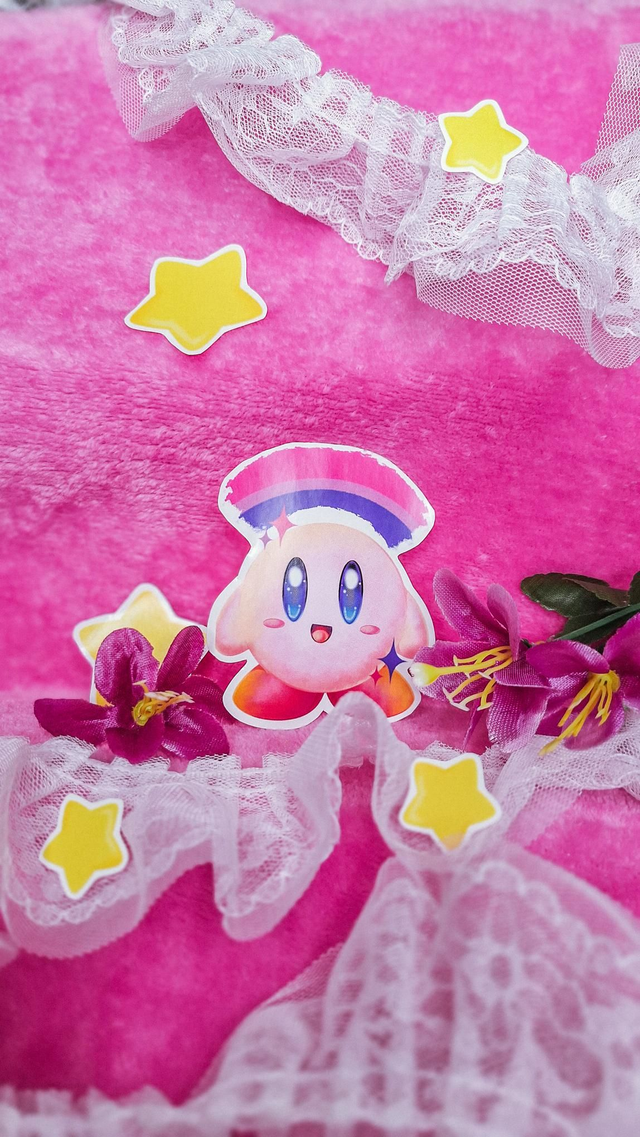 Bisexual Flag Kirby - Pegatinas