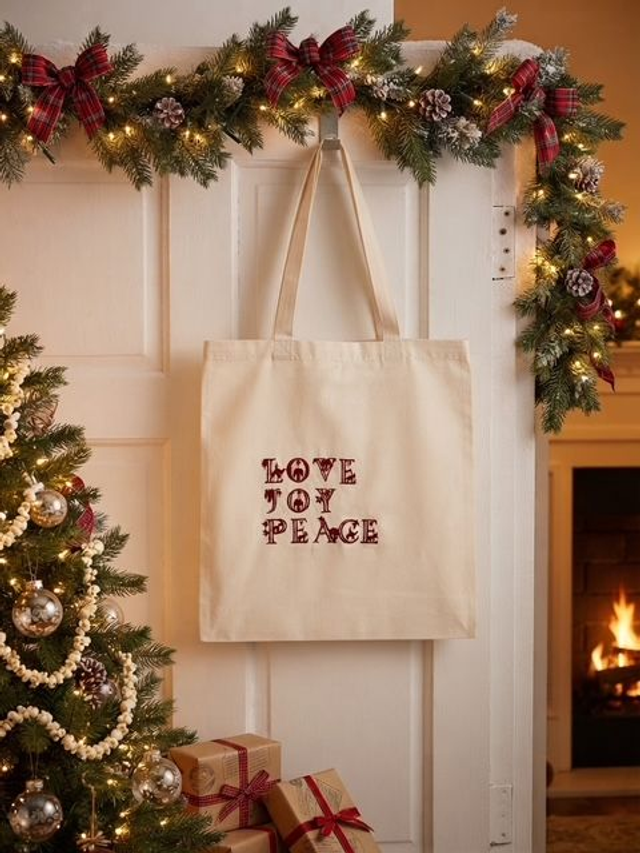 Christmas Tote Bags
