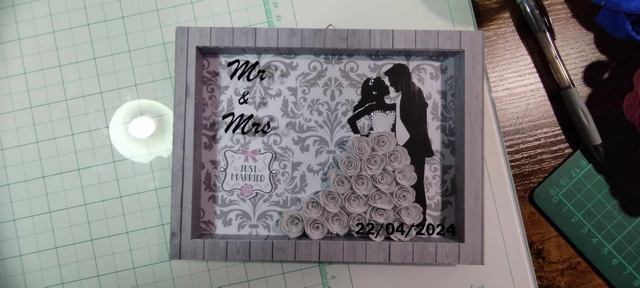 Cadre "Les Mariés" personnalisable