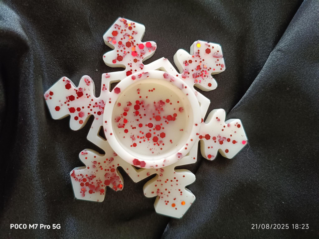 Photophore flocon de neige