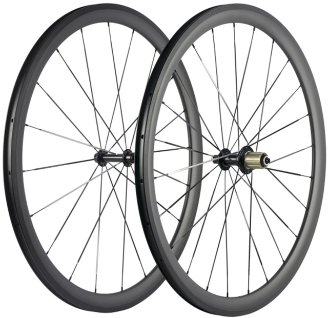 Novatec 271 Carbon Fibre Clincher Wheelset - 38mm