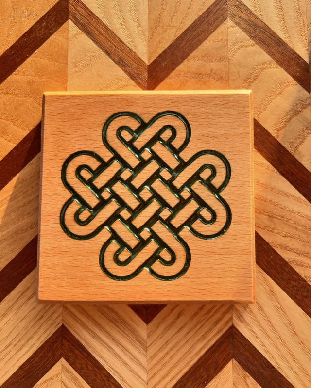 Celtic Knot Coaster Set