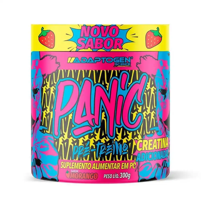PRÉ TREINO PANIC 300G ADAPTOGEN