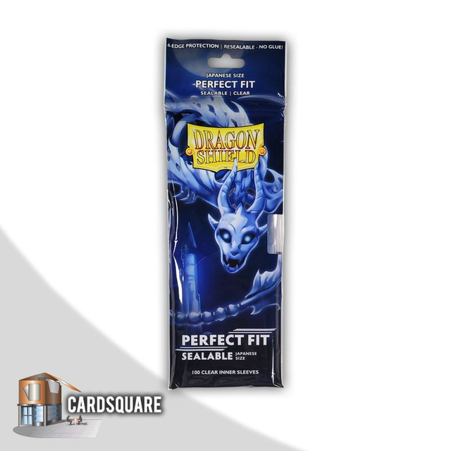 Dragon Shield - Perfect Fit Sleeves Sealable - Small - (100 Sleeves)