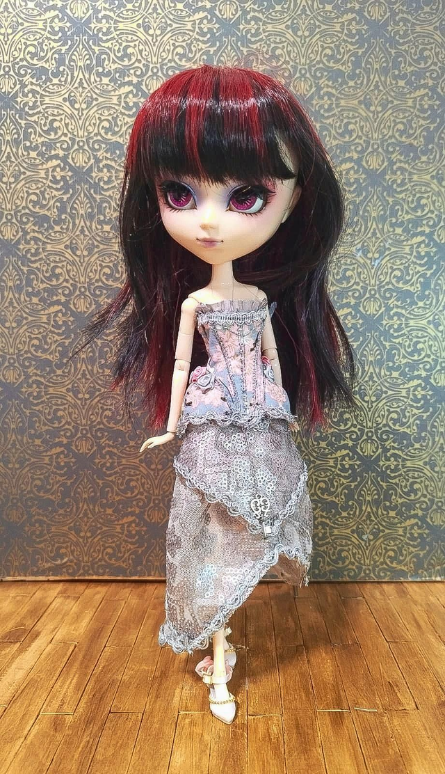 Oriental Silver outfit for Pullip dolls
