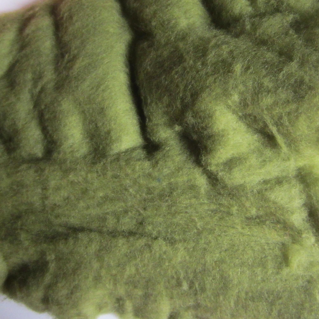 Lana cardata - (F) VERDE-SILVESTRE (50 gr.)