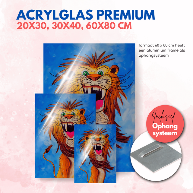 Leeuw | Acrylglas premium