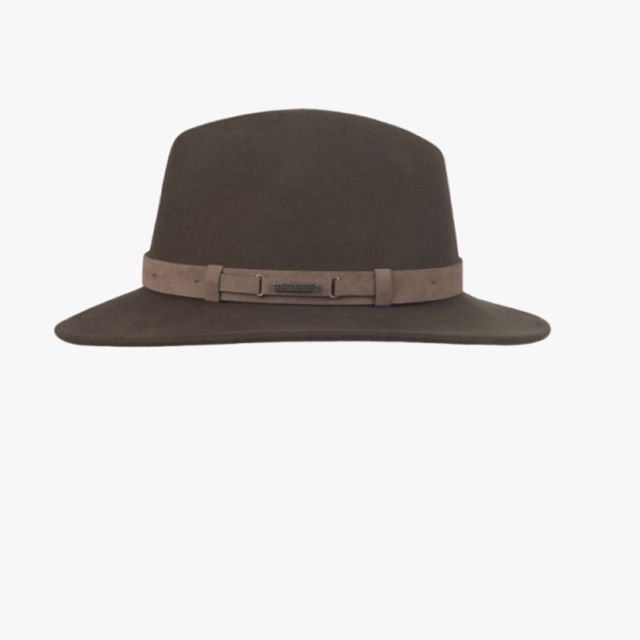 Yemairo - Vilten hoed Bruin