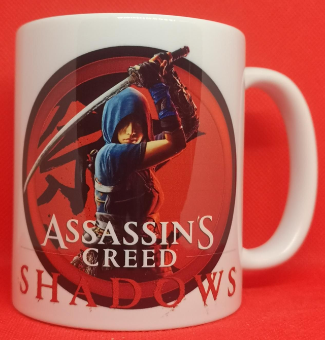 Custom Unofficial Printed Assassin's Creed Shadows Mug. 