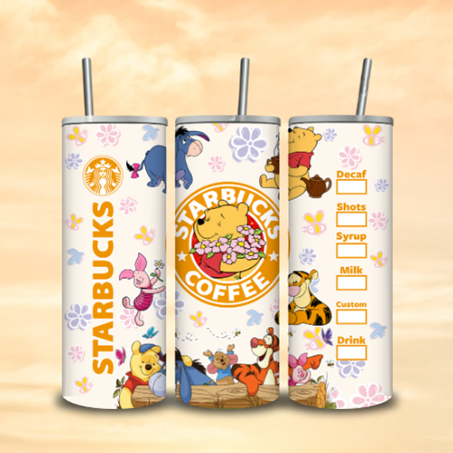 Tumbler Starbuck Winnie et ses Amis 2