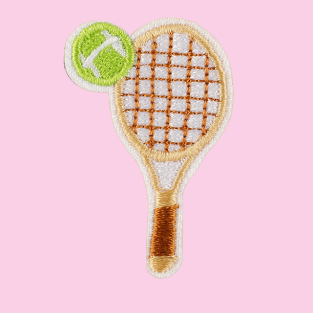 Tennis Racket w/ Tennis Ball (Brown)